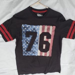 Black patriotic T-shirt